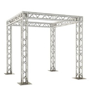 Estructura de Iluminación para Eventos al Aire Libre de Aleación de Aluminio, Enfoque en Seguridad, Color Plateado, Diseño Modular y Alta Capacidad de Carga para Conciertos