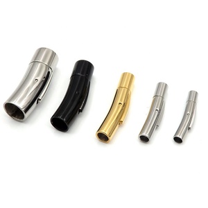 Fermoirs à baïonnette VEROMCA <span class=keywords><strong>pour</strong></span> bijoux, finition polie, <span class=keywords><strong>pour</strong></span> bracelets en cuir, fermoir magnétique <span class=keywords><strong>pour</strong></span> la fabrication de bijoux, fermoir de <span class=keywords><strong>bracelet</strong></span> en acier inoxydable - Product Image 3