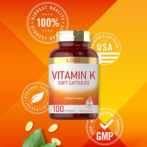 Oem Vitaminesupplement Vitamine <span class=keywords><strong>K</strong></span> Softgel Ondersteuning Bot Gezondheid Vitamine <span class=keywords><strong>K</strong></span> Zachte <span class=keywords><strong>Capsules</strong></span>
