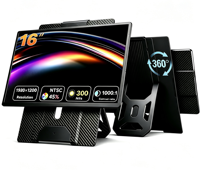 Moniteur portable de jeu N2 16 pouces 1200p FHD ultra-fin, extension d'écran pour ordinateur portable, Xbox, téléphone, diffusion d'écran de jeu