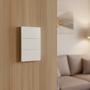 Wall Switch 3 Gang 1 Way South American Standard Switch 3 <strong>Electrical</strong> On/off Switches flames retardant PC - Product Image 1