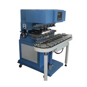 6-Color Semi-Automatic Rotary <b>Pad</b> <b>Printer</b> for Plastic Parts Manual Paper Label Printing New Motor Pump for Farm Engine - Product Image 3