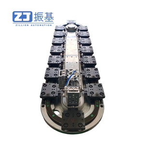 Kleines Linear system mit gebogener Schiene Hochpräzise Synchron riemen ringbahn Produktions linie Automatische Förder ausrüstung - Product Image 3