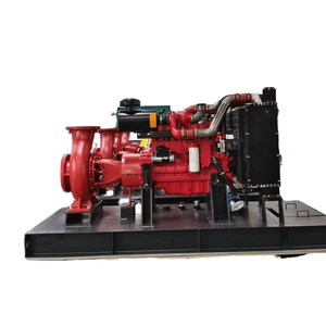 Horizontale Dieselmotor-Saugt heorie der EAC-Serie Kreiselpumpen einheiten mit geschlossenem Laufrad 80mm Auslass - Product Image 3