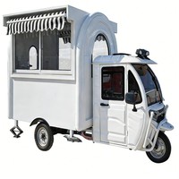 Vente directe d'usine de chariots mobiles de nourriture pour kebab doner à vendre et de chariots à hot-dogs, unités de nourriture mobiles