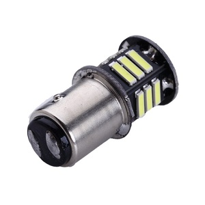 Lampadina a <span class=keywords><strong>led</strong></span> bianca pura 7020smd ad alta luminosità per auto 1156 ba15s <span class=keywords><strong>p21w</strong></span> 1157 bay15d p21/5w lampada di frenatura a <span class=keywords><strong>led</strong></span> indicatori di direzione - Product Image 2