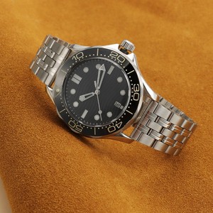 Bracelet de montre en acier inoxydable de haute qualité Upro, 22 mm, 20 mm, boucle pliante à cinq maillons, bracelet de montre en métal - Product Image 6