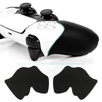 Protecteur d'autocollant absorbant la sueur anti-dérapant pour contrôleur de jeu PS5 Accessoire en caoutchouc adapté à la hauteur avec protection anti-dérapante