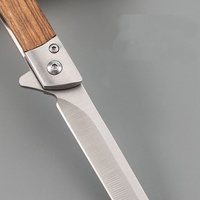 Couteau de poche pliable EDC - Couteau à emporter tous les jours pour hommes et femmes - Petit couteau - Cadeau pour l'intérieur et l'extérieur