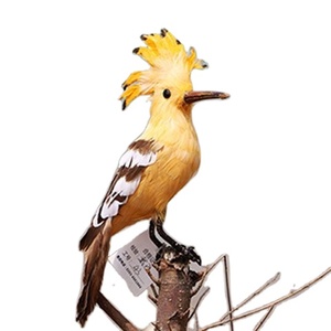 Plumas de imitación de pájaros raros, adornos hechos a mano, adorno decorativo de pájaro carpintero - Product Image 1