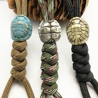 Perles en laiton imprimé léopard de 6 mm pour bracelets, couteaux EDC, perles métalliques lâches, pendentifs en paracorde – Designs personnalisés