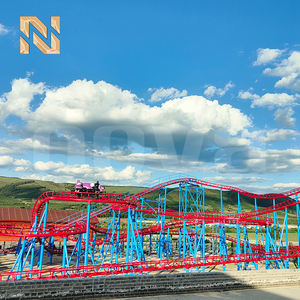 Montaña Rusa Eléctrica Infantil para Exteriores, Mini Montaña Rusa de Acero para Centros Comerciales y Parques de Atracciones, Modelo NOVA LR092 - Product Image 3