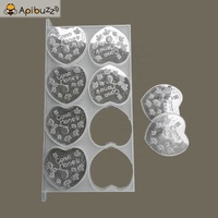 Herz Geformt Kunststoff Kamm Honig Beehive Rahmen und Kassetten Set Honeycomb Box Imkerei Bienenzucht Ausrüstung Beehive Liefert