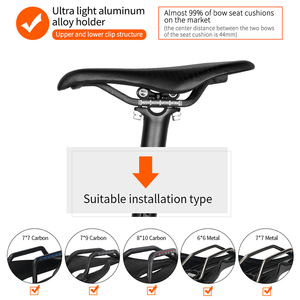 TOSEEK T700 - Tige de selle de vélo de route et VTT en fibre de carbone, diamètre 27,2/30,8/31,6 mm, longueur 350/400 mm, recul 0 mm, ultra légère 205-265 g - Product Image 5