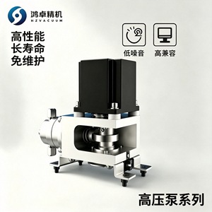 <b>Miniature</b> High Pressure Pump 316 Stainless Steel Electric Drive Fully Automatic Precision Filling For Laboratory Medical - Product Image 5