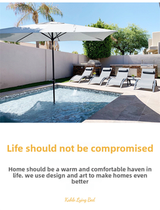 Ghế thư giãn ngoài trời hiện đại kiểu Moon <span class=keywords><strong>Chair</strong></span>, ghế tắm nắng bằng kim loại bền chắc - Product Image 6