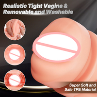 Neuer Männlicher Masturbationsbecher mit 7 Vibrationsmodi, Realistisch Strukturierte Taschenmuschi mit Leiser Sexmaschine, Erwachsenenspielzeug für Männer
