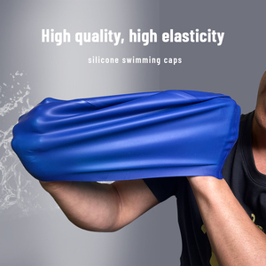 <span class=keywords><strong>Gorro</strong></span> de Natación Unisex de Silicona Premium Ecológico y Libre de BPA, <span class=keywords><strong>Gorro</strong></span> de Baño de Silicona Duradero y Cómodo - Product Image 4