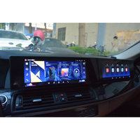 Pour BMW Série 5 CIC 11-12/NBT 13-17, écran central large, navigation Android USB, copilote, double écran