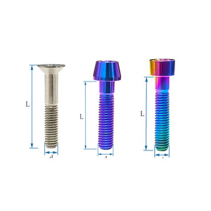 Bu lông Titan <span class=keywords><strong>GR5</strong></span> bu lông Titan M8 đai ốc và bu lông màu - Product Image 6