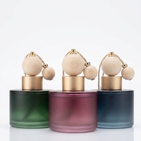 Diffuseur de parfum suspendu pour voiture en verre, 120 ml, parfum longue durée, pendentif pour l'intérieur de la voiture