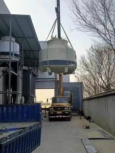 Açık tip yuvarlak sayaç akış suyu 15 ton 25 ton soğutma kulesi endüstriyel yüksek sıcaklık soğutma kulesi küçük kule - Product Image 4