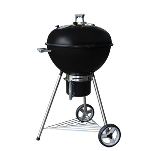 <span class=keywords><strong>Barbecue</strong></span> à charbon de bois type bouilloire noir 2026, très populaire, pour jardin et camping, fabriqué en Chine - Product Image 4