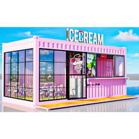 Magasin conteneur préfabriqué magasin conteneur modulaire magasin conteneur café restaurant
