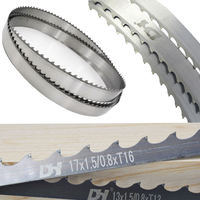 Lames de scie à ruban en alliage TCT pour outils de travail du bois industriels OEM, outil de coupe puissant pour scierie, lame de scie à ruban en carbure pour le bois