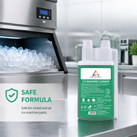 Nettoyant liquide pour machine à glaçons 1L, détartrant à l'acide citrique pour machine à glaçons commerciale, solution de nettoyage