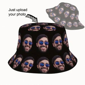 Customizable Photo Bucket <b>Hat</b> Funky Style Personalized Cartoon Pattern Beach <b>Hat</b> <b>for</b> Men & Women <b>for</b> Summer Travel & Holidays - Product Image 1