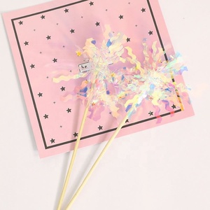 Décoration de gâteau d'anniversaire, fanion pour décoration de Cupcake, feu d'artifice pour mariage, fournitures de fête d'anniversaire pour enfants, décoration de pâtisserie - Product Image 2