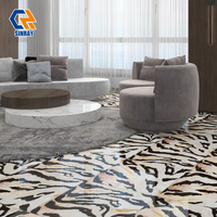 Carreaux d'Intérieur en Porcelaine Imitation Pierre ACCENTS - Bordures Modernes Antibactériennes Brillantes Antidérapantes Résistantes aux Acides 9mm d'Épaisseur