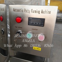 Machine de moulage automatique pour hamburger galette et pépite de poulet 2100 pcs/h