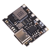 NOUVEAU Chargeur de batterie Lithium Li-ion 18650 3.7V 4.2V Carte de chargeur DC-DC Module élévateur de tension TP4056 Kit de bricolage Pièces pour Arduino