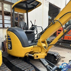 Used Komatsu PC35 Mini Hydraulic Crawler Excavator 2022 Factory Price with PLC Engine Gearbox Motor <b>Clean</b> Appearance Sale - Product Image 2