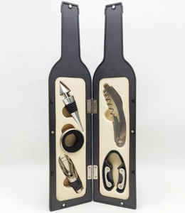 Đảm Bảo Chất Lượng Phụ Kiện 5 Kim Loại Rượu Vang Mở Chai Đặt Thép Không Gỉ Mở Chai Bộ Quà Tặng - Product Image 4