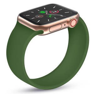 Bandas de reloj inteligente de silicona para Apple Watch S10 9 8 7 6 SE, pulsera deportiva resistente al agua - Product Image 3