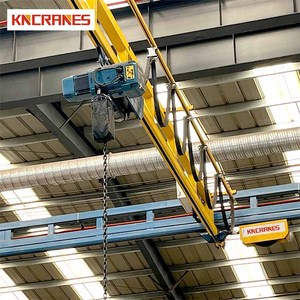 Monorail Flexible Traveling Crane 0.5 Tons 1000kg Small Workshop Light Suspended Bridge Crane - Product Image 3