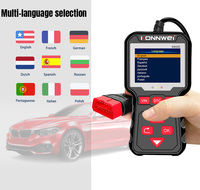 Nuevo Modelo 2022 KONNWEI KW320 OBD2 EOBD Herramienta de Diagnóstico de Fallas Automotrices con Botón de Diagnóstico I/M VIN DTC de un Solo Clic