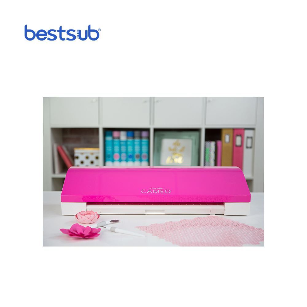 シルエット・カメオ4 デジタルカッティングマシン 12インチ 深いピンク