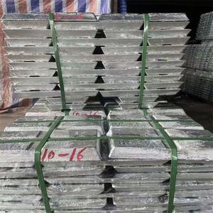 Certificado de Alta Pureza 99.9% 99.8% 99.7% 99.995% Zinc Fabricación Suministro Lingote China HEB Marca OEM - Product Image 5