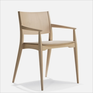 Moderno diseño escandinavo muebles <span class=keywords><strong>para</strong></span> el hogar cuero tapizado <span class=keywords><strong>respaldo</strong></span> madera maciza ocio sillón - Product Image 3
