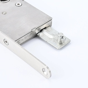 Serrure à mortaise pour <span class=keywords><strong>porte</strong></span> coulissante en acier inoxydable 304, mécanisme <span class=keywords><strong>de</strong></span> loquet robuste pour <span class=keywords><strong>porte</strong></span> en bois - Product Image 3