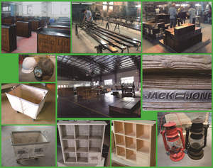 Custom Logo <b>Wooden</b> Display <b>Rack</b> - 4 - Section Storage for Merchandise - Product Image 5