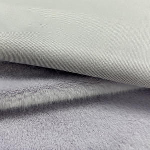 Furet lisse fausse fourrure prix de gros directement sur une variété de <span class=keywords><strong>couleurs</strong></span> luxe Minky fourrure tissu 5mm pour accessoire de mode - Product Image 5