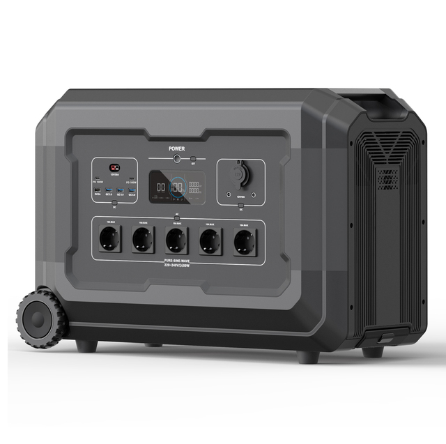 Fast Charge Supply Lifepo4 Battery Bank UPS Tragbare Powerstation 3000w Solar Generator 3600w Portable diesel Power Station