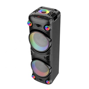 JQS9055 Nuevo Altavoz Inalámbrico para Fiestas con Luces LED RGB, Cubierta Metálica, Reproductor de Audio, <span class=keywords><strong>Karaoke</strong></span> - Product Image 4