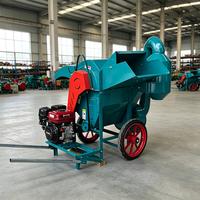 Vente directe usine : Batteuse multifonctionnelle pour riz, blé, soja, arachides et colza – Équipement agricole de décorticage