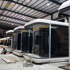 Nhà hiện đại 8.5 mét với phòng tắm nhà táo đúc sẵn nhà di động prefab kính sang trọng nhà hiện đại - Product Image 6